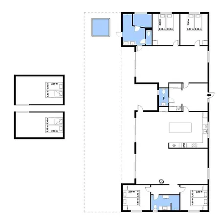 Bv431-blavand-vesterballevej-16 بيت للعطل Blåvand