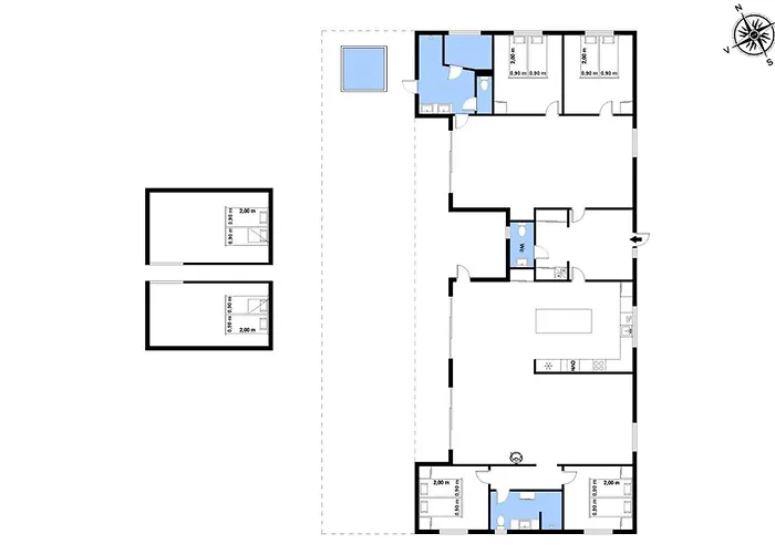 Bv431-blavand-vesterballevej-16 بيت للعطل Blåvand